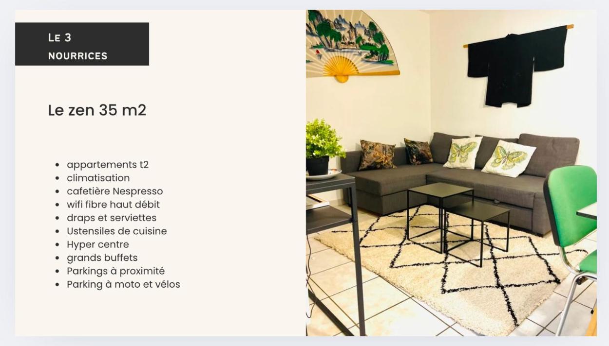 Apartmán Le Trois Nourrices Narbonne Exteriér fotografie